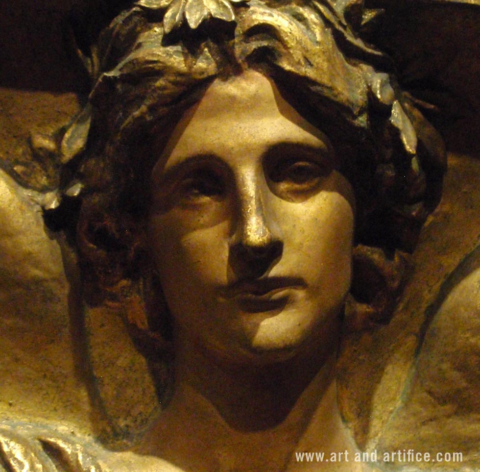 Amor Caritas by Augustus Saint-Gaudens - detail image Amor Caritas by Augustus Saint-Gaudens - detail image
