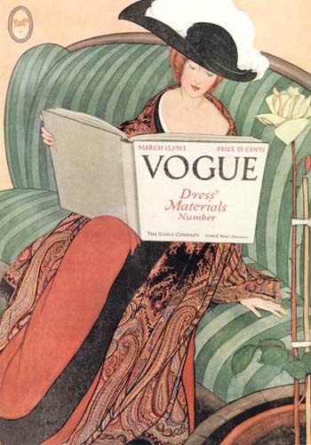 George Plank illo for Vogue Magazine George Plank Vogue