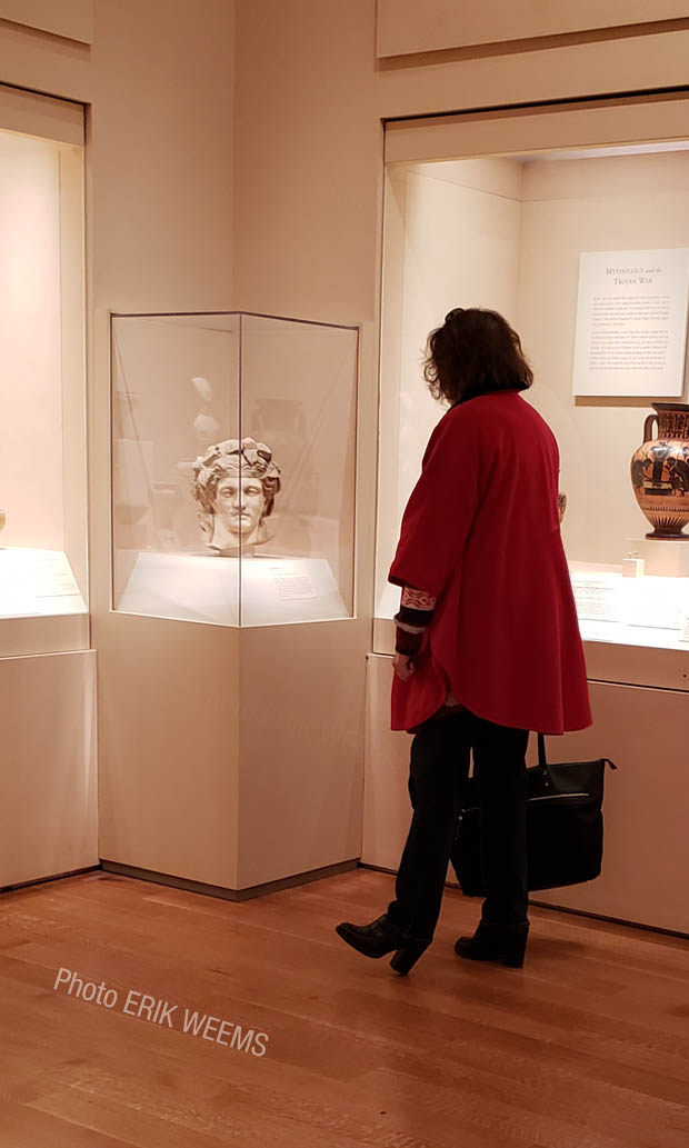 Staring at heads at the VMFA Museum