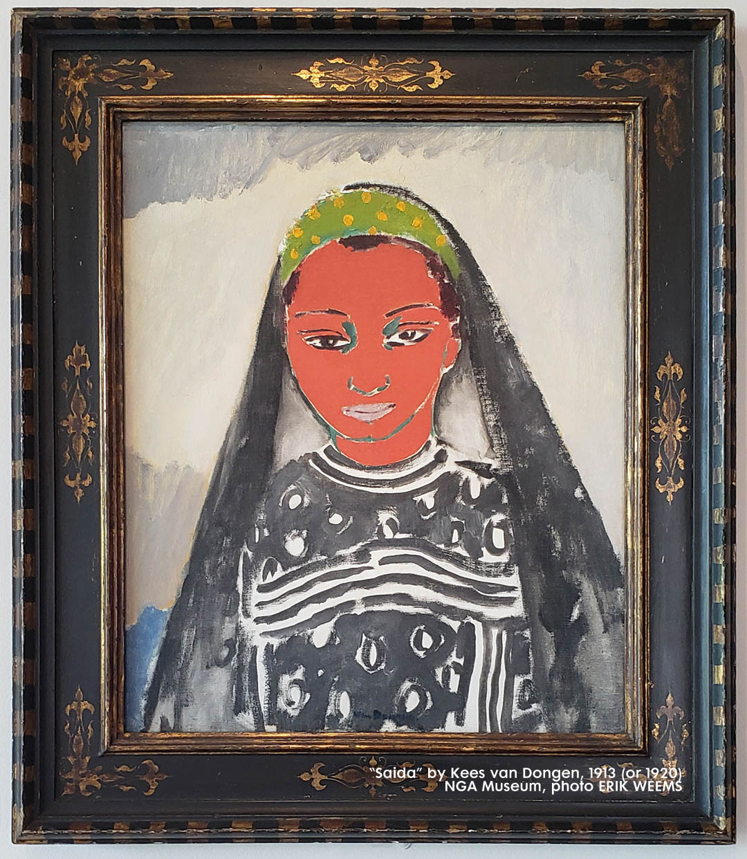 Kees van Dongen painting 1913 SAIDA - or possibly painted in 1920, NGA Museum Washington DC Kees van Dongen painting 1913 SAIDA - or possibly painted in 1920, NGA Museum Washington DC