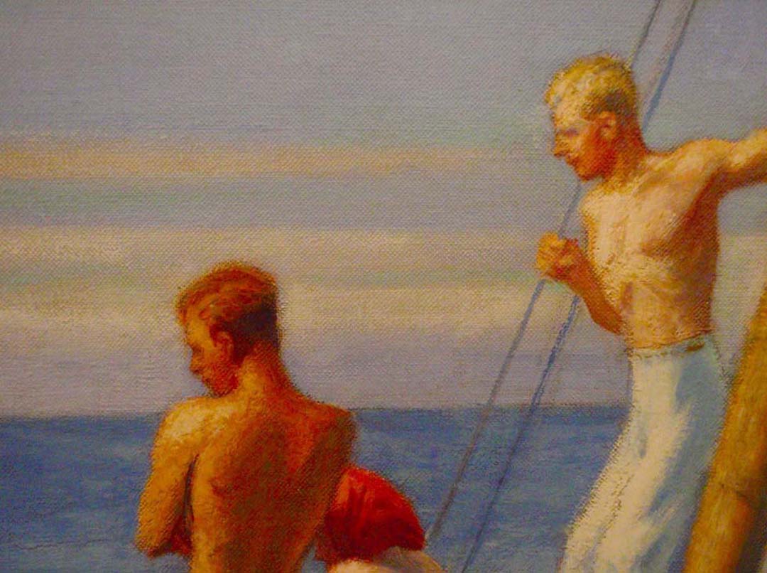 Edward Hopper Ground Swell Detail 3 Edward Hopper Ground Swell Detail 3
