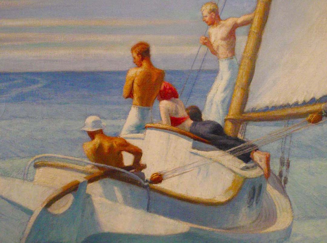 Edward Hopper Ground Swell Detail 2 Edward Hopper Ground Swell Detail 2